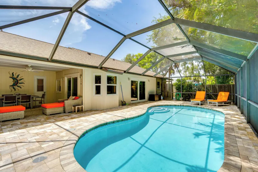 NOVO! Veneza moderna casa w / Lanai, 1mi para Prvt Beach - Image 1