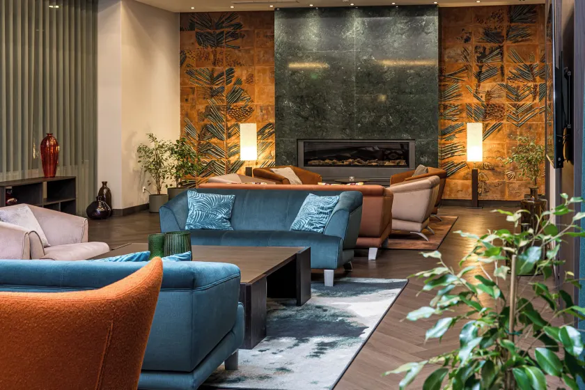 Mercure Palanga Vanagupe Resort & SPA - Sittområde i lobbyn