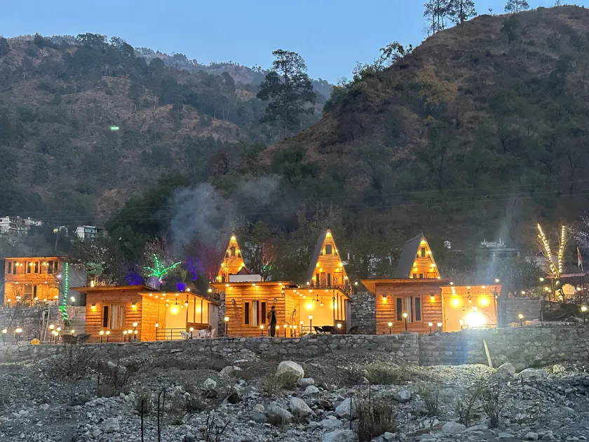 Cabana Riverside Resort - Kainchi Dham - Image 1