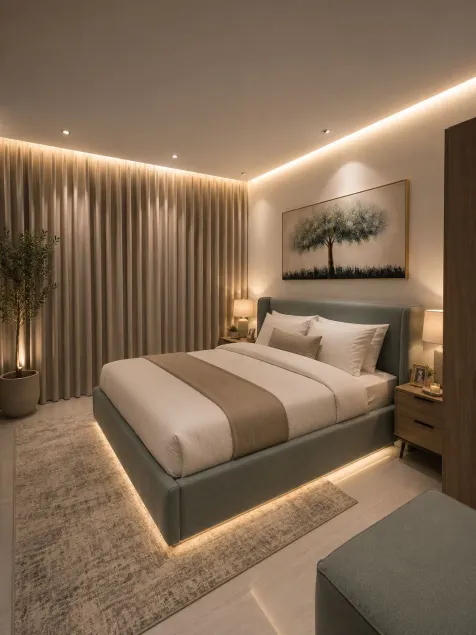 Comfortable Diamond Apartments Al Bawadi - Rum