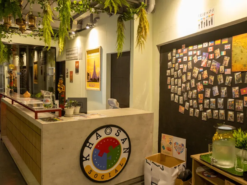 Khao San Social Capsule Hostel - Reception