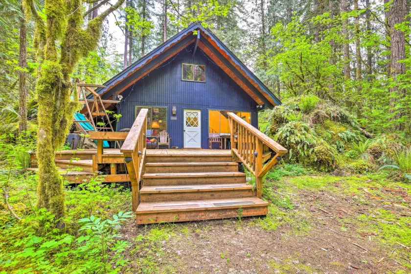 Peaceful Wooded Cabin By Mt. Baker Ski Area! - Image 1