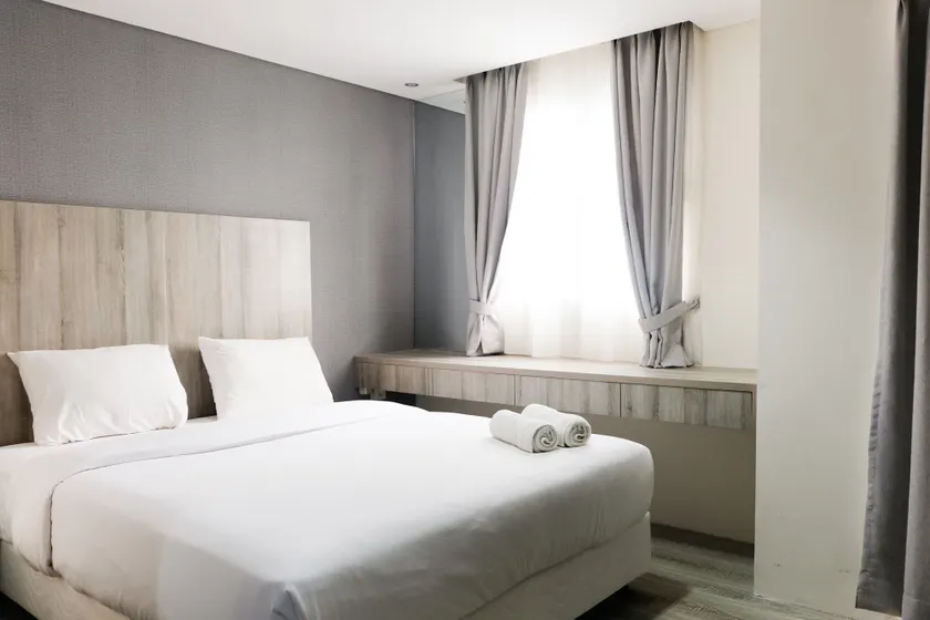 Minimalist Studio Room at Bintaro Icon Apartment - Image 1