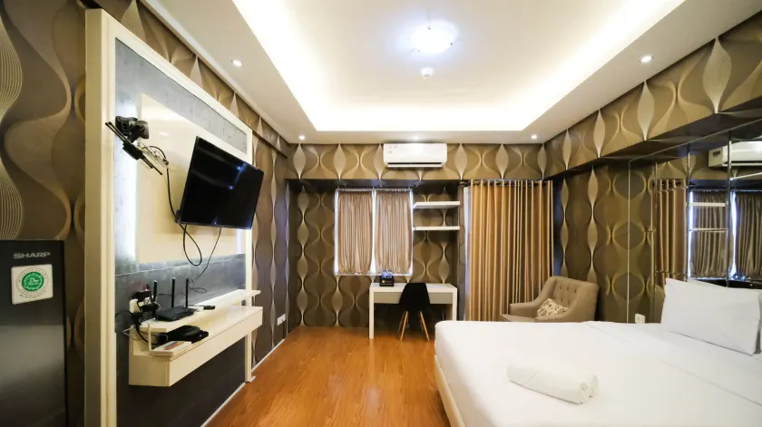 Comfy Studio Connected to Mall at Orchard Supermall Mansion Apartment By Travelio - Zimmer