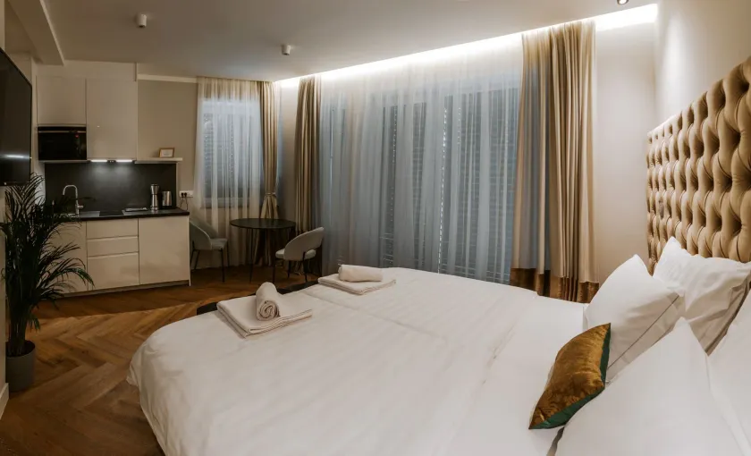 B Residence - Boutique Apartments Ljubljana - Private Parking - Rum