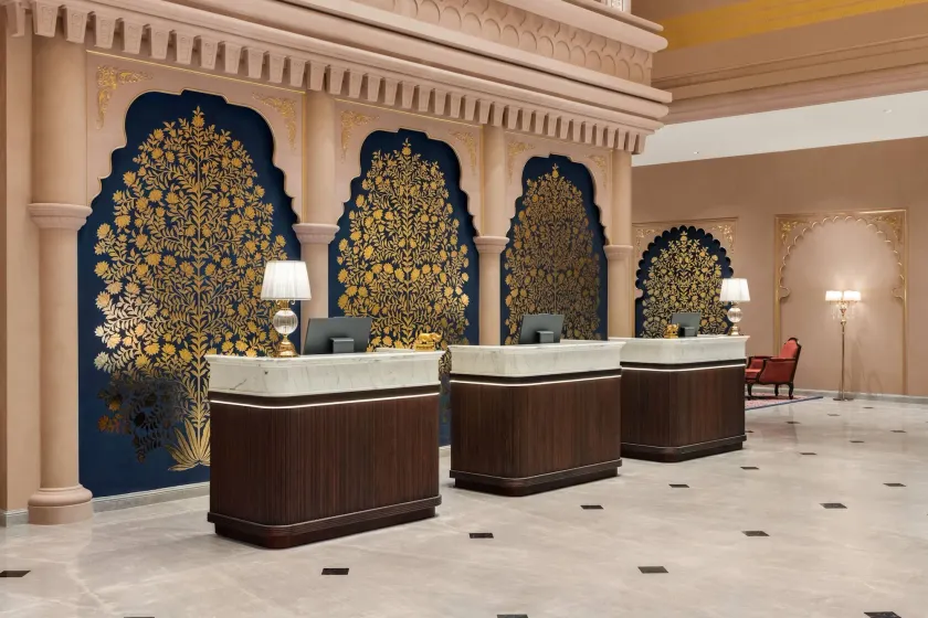 Wyndham Grand Udaipur Fateh Sagar Lake - Pure Vegetarian Resort - Lobby