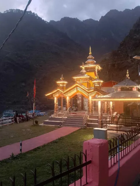 Omji Temple View, 200m from Kharsali Helipad - Image 1
