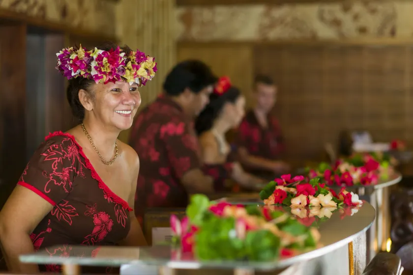 InterContinental Bora Bora Le Moana Resort by IHG - Reception