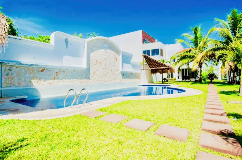Splendida Villa per 22 Persone Con Piscina Playacar Fase 2 - Image 1