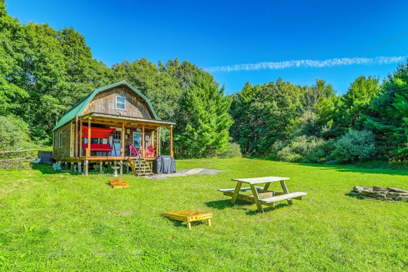 100-acre Milan Cabin w/ Fire Pit & Shared Pond! - Image 1