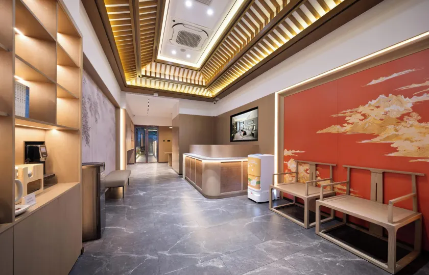 Beijing Tangfu Dynasty Wangfujing Nanluoguxiang Boutique Hotel - Reception