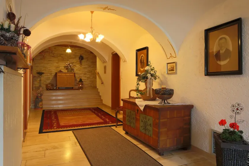 Ferienchalet zum Lebzelter mit Sauna und Whirlpool - Indgang