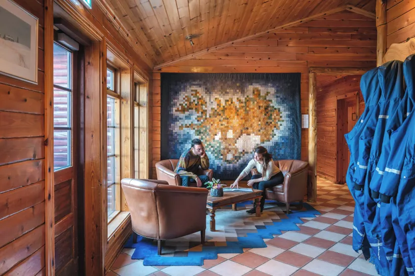 Hotel Rangá - Siddeområde i lobbyen