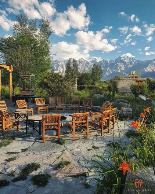 Lchang Nang Retreat-THE HOUSE OF TREES-Nubra Valley - Image 1