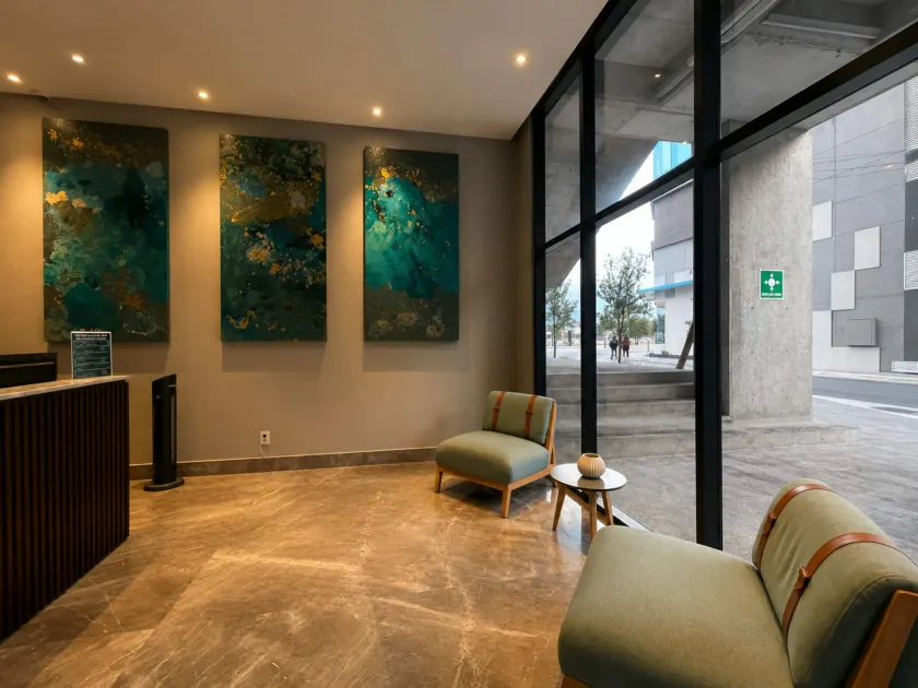 BarLó - Apartamentos de Lujo Arena Vive el Parque - Monterrey Arena - Parque Fundidora - Reception