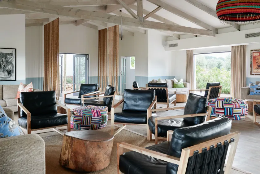 Boschendal Farm Estate - Lobby sitting area