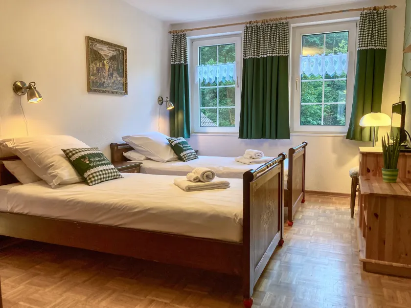 Waldhaus Wolfsbachmühle - Chambre