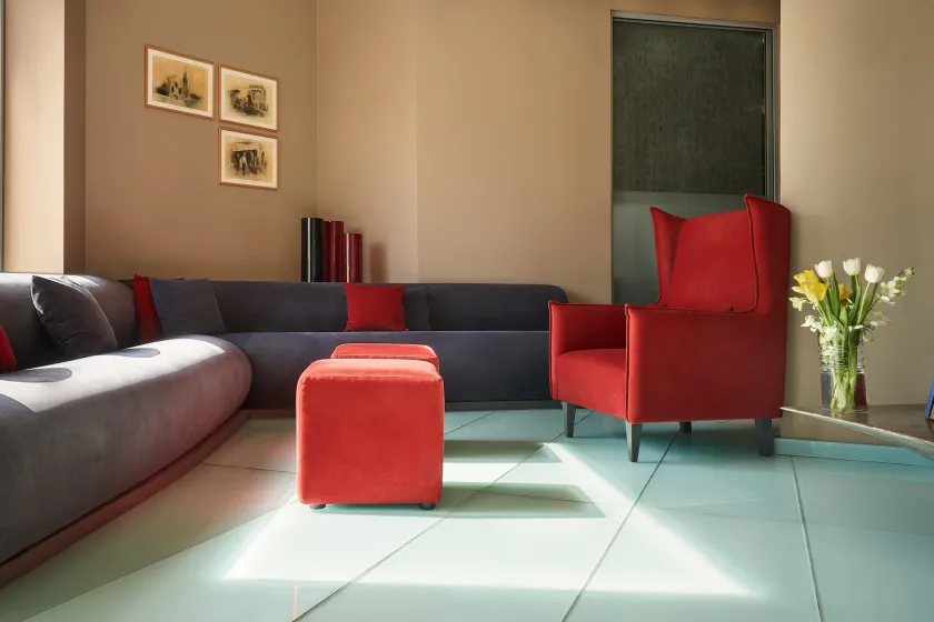 Lato Boutique Hotel - Coin salon dans le hall