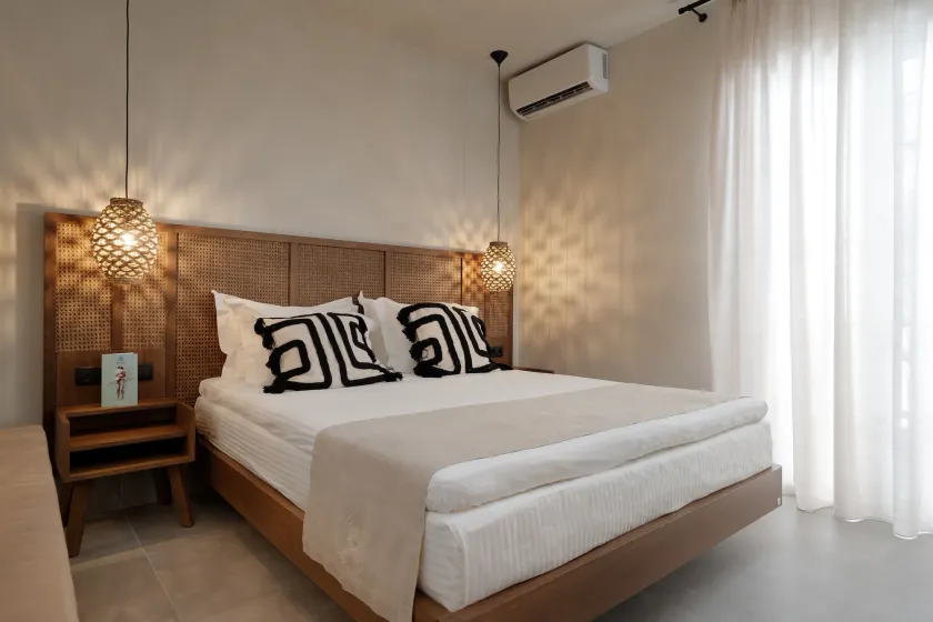 Polis of Naxos Stylish Suites - Chambre