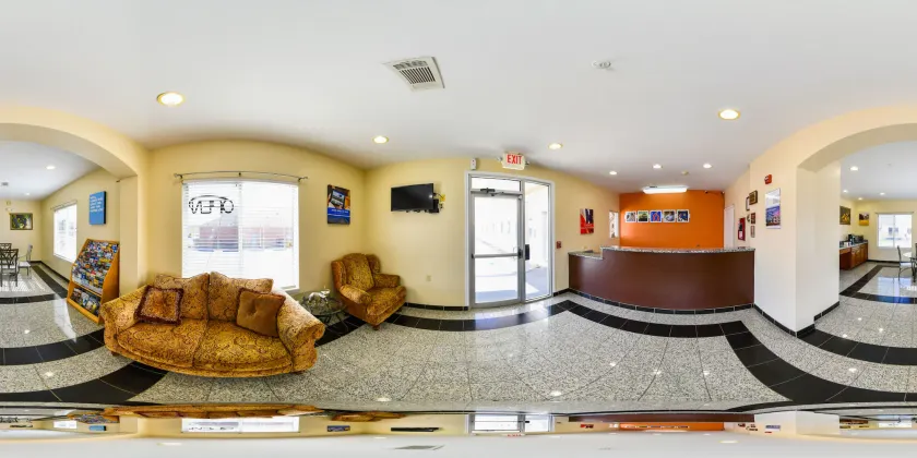 Motel 6-Rhome, TX - Lobby