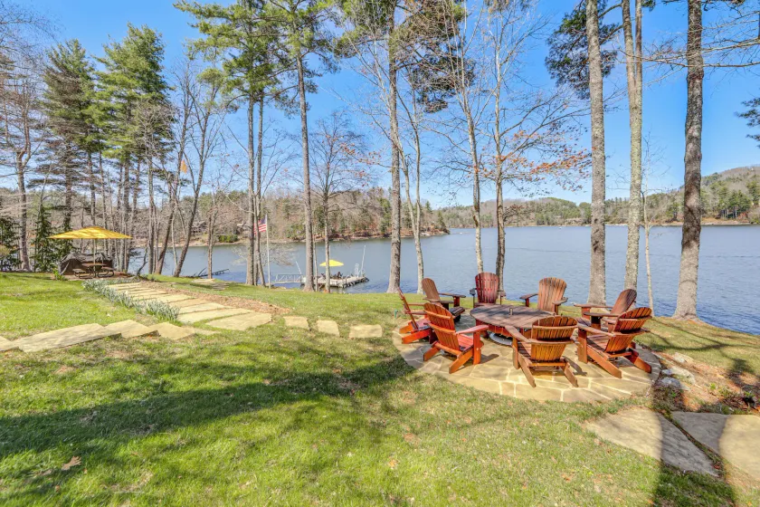 Mtn-view Home on Lake Glenville w/ Dock - Image 1