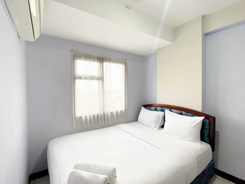 Homey and Simply 2BR at Lagoon Bekasi Town Square Apartment By Travelio - Værelse