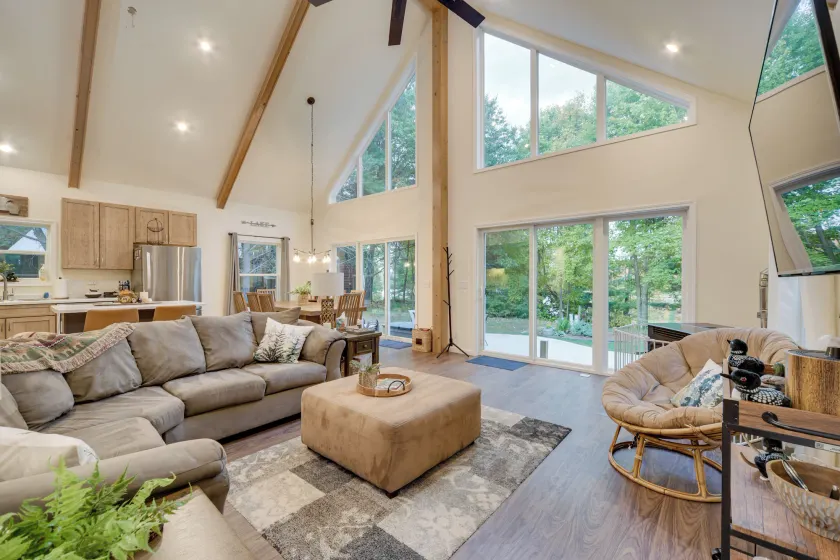 Waterfront Webster Cabin w/ Dock on Warner Lake! - Image 1