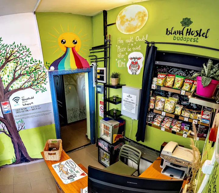 Island Hostel Budapest - Réception