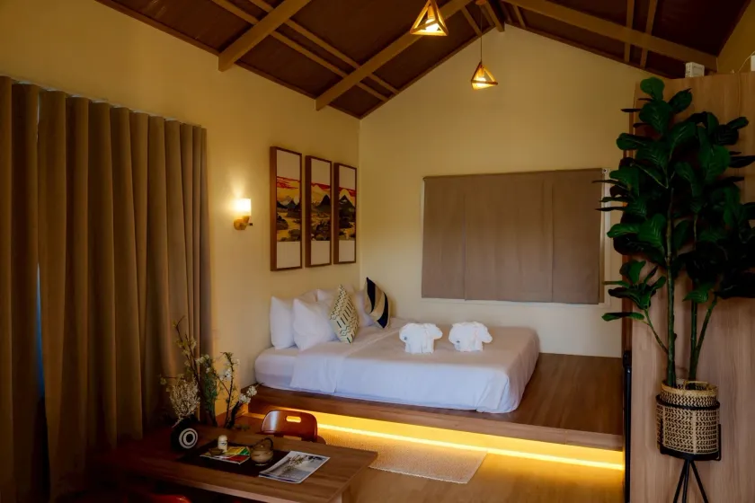 Kiyomizu Onsen & Glamping Resort Saraburi - Chambre