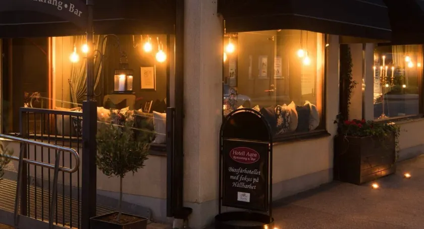Hotell Aqva Restaurang & Bar Ett Biosfärhotell med fokus på hållbarhet - Image 1