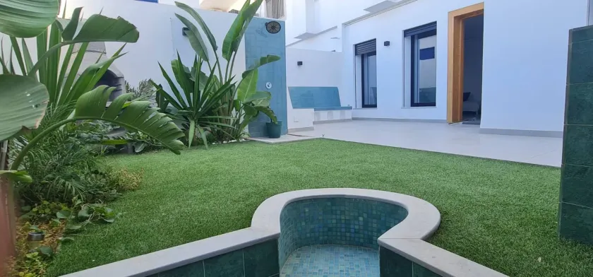 Luxury Escape at Gammarth Private Garden Hot Tub - Image 1