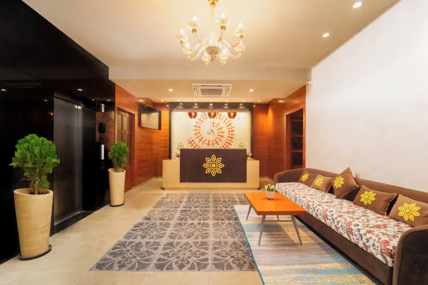 Jardin hotels teen imli - Rezeption