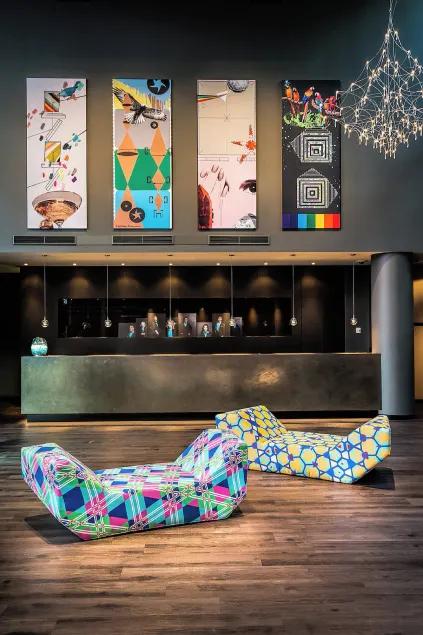 Motel One Wien-Westbahnhof - Réception