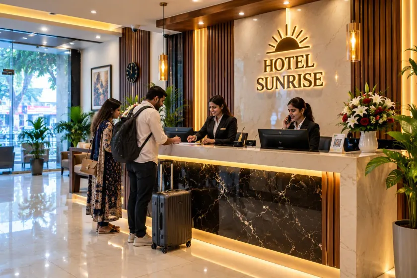 Hotel Sunrise Jaipur - Lobby