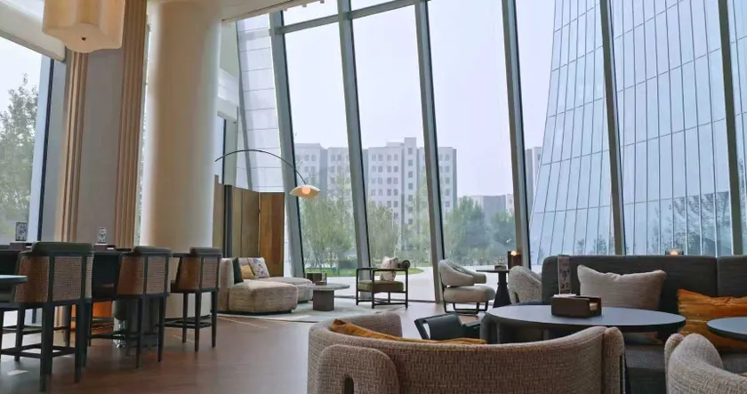 Jianguo Hotel HUANQIU - Lounge i lobbyen