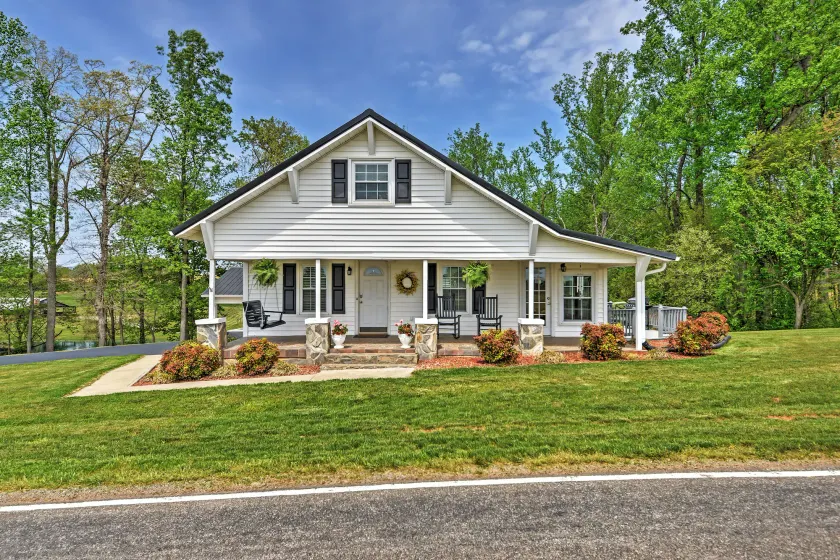 Dobson Farmhouse w/ Wraparound Porch & Fire Pit! - Image 1