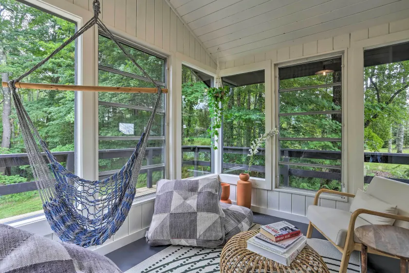 Modern Hideaway w/ Deck + State Forest Access - Interior