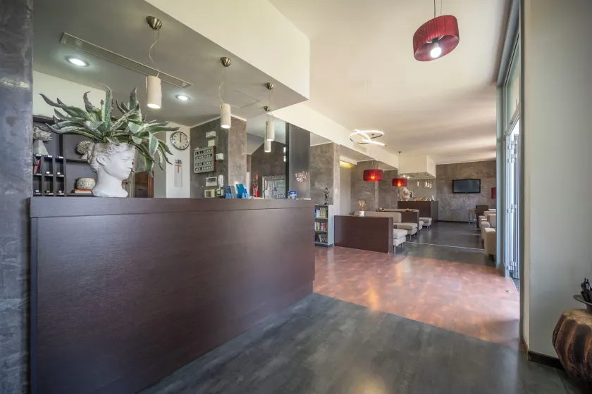 Hotel Mediterraneo - Entrée intérieure