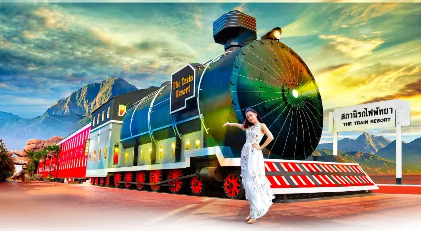 The Train Resort - Your Relaxing Resort with Large Pool & Jacuzzi - Image 1