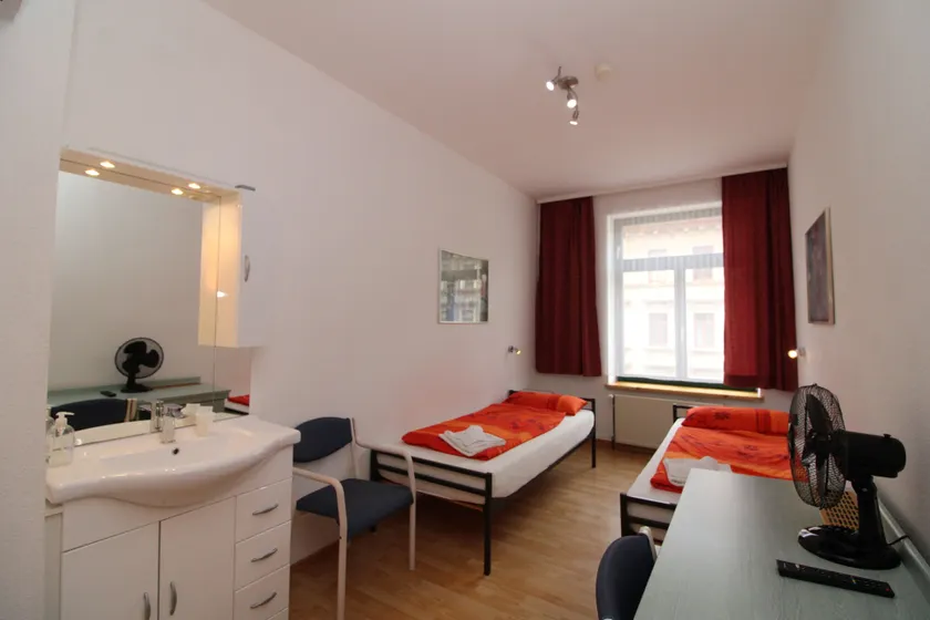 Space Hotel im Campus der JvP Schule - Chambre