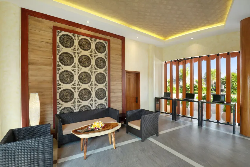 The Miracle Villa Nusa Dua - Sitzecke in der Lobby