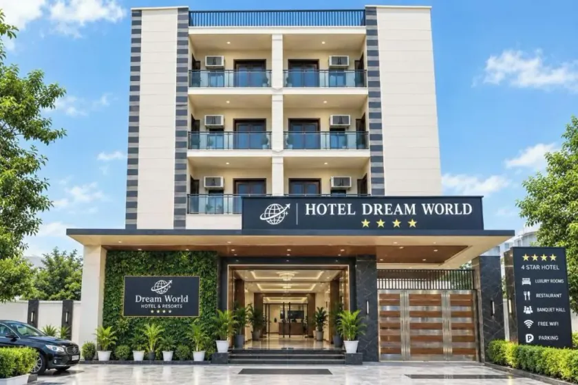 Hotel Dream World Delhi IGI Airport -Drop Free - Image 1