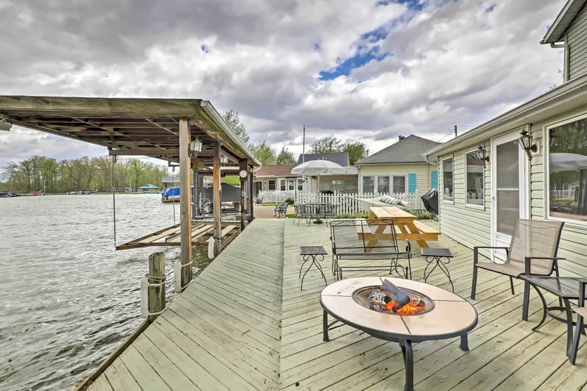 Waterfront Indian Lake House: Deck + Private Dock! - Image 1