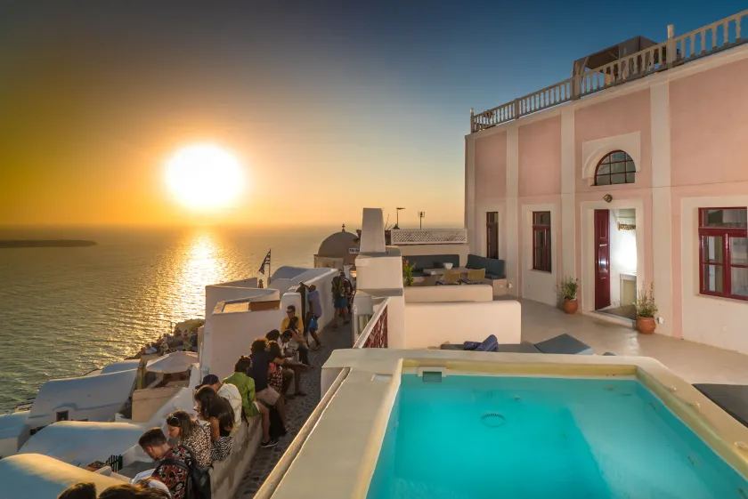 Poseidon Mansion Sunset - Image 1