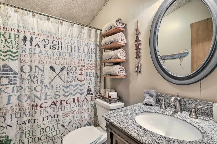 Lakeside Living: Sparta Retreat w/ Game Room! - Interior