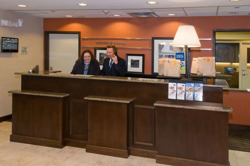 Hampton Inn Pampa - Reception