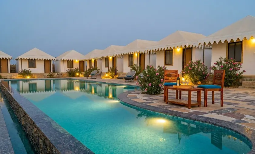 Style Desert Camp With Swimming Pool - Image 1