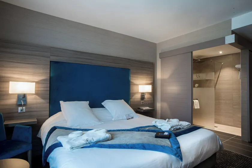Hôtel La Charpinière Saint-Galmier (France) - Chambre