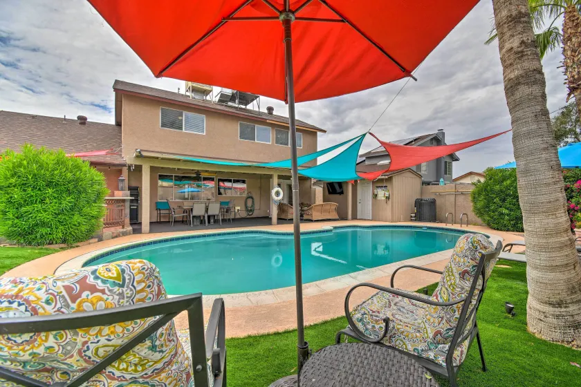 Hot Tub, Heated Pool & More! Relaxing Phoenix Home - Image 1