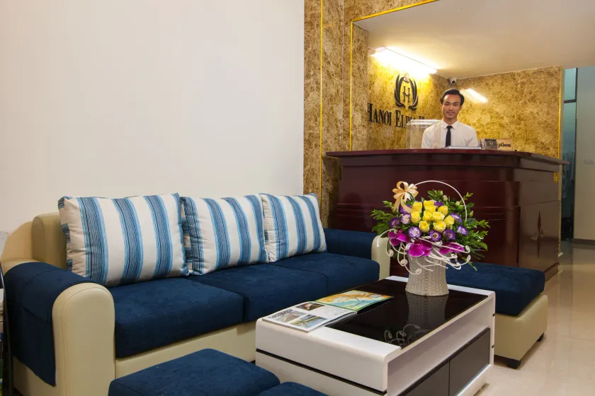 Hanoi Elpis Hotel - Lounge no hall